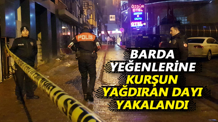 Barda yeğenlerine kurşun yağdıran dayı yakalandı