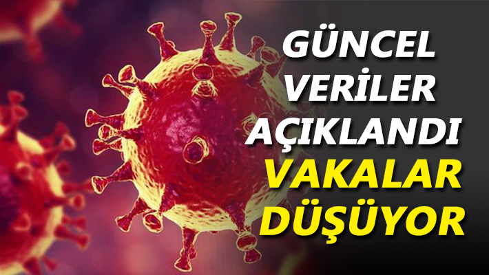 Güncel veriler açıklandı Vakalar düşüyor