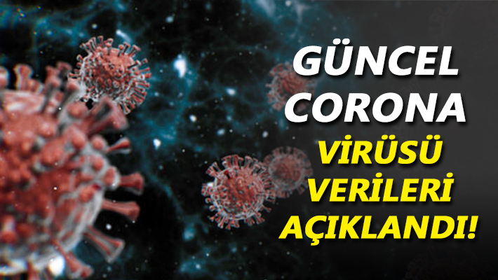 Güncel corona virüsü verileri açıklandı!