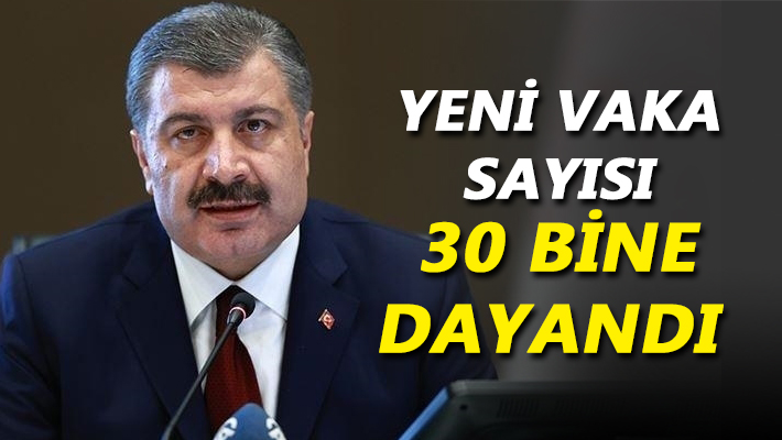 Yeni vaka sayısı 30 bine dayandı