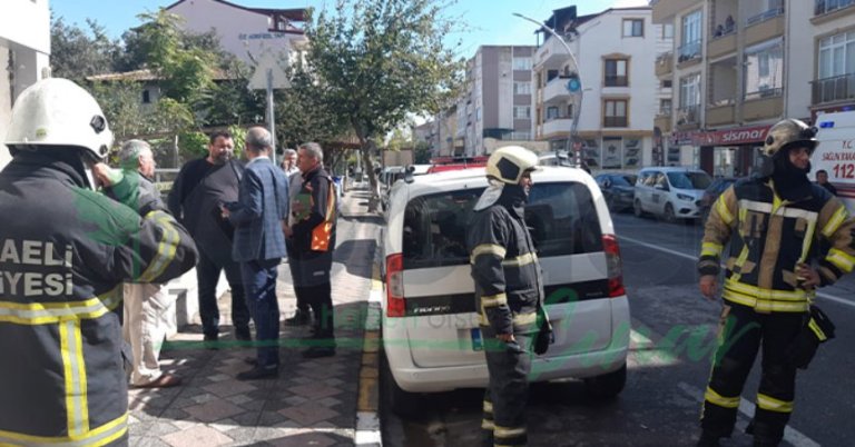 Kimyasal endişesi mahalleliyi alarma geçirdi