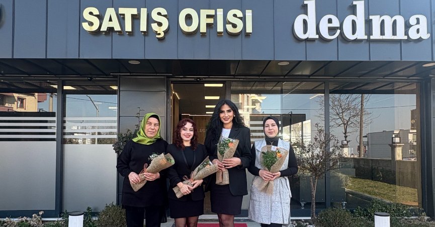 Dedma İnşaat, kadın çalışanlarını unutmadı