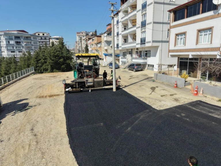 Gebze’de Tatlıkuyu Mahallesi’nde asfalt serimi tamamlandı