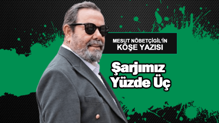 Şarjımız Yüzde Üç
