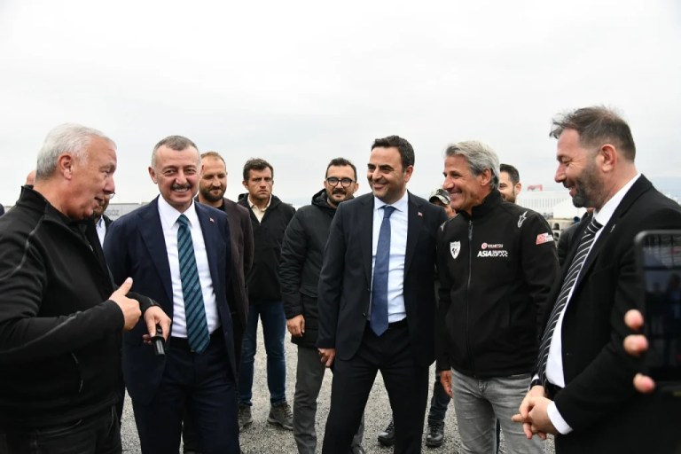 Başiskele Motor Sporları Merkezi hızla tamamlanıyor