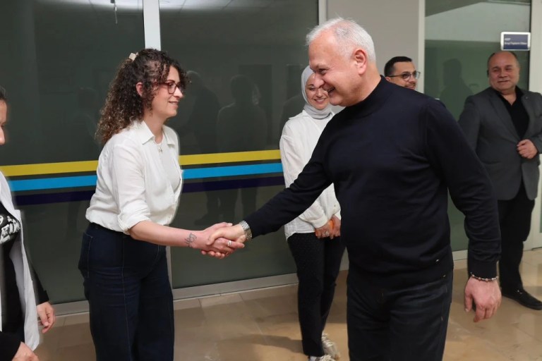 Başkan Çalık personeliyle bayramlaştı