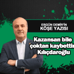 Kazansan bile çoktan kaybettin Kılıçdaroğlu