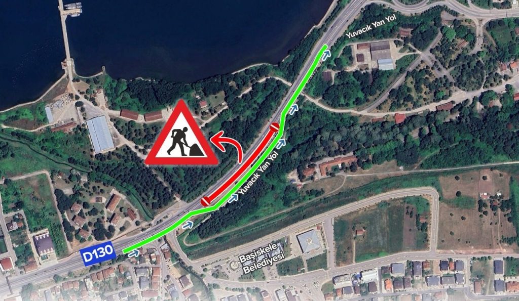 D-130 İzmit istikameti o tarihe kadar trafiğe kapalı