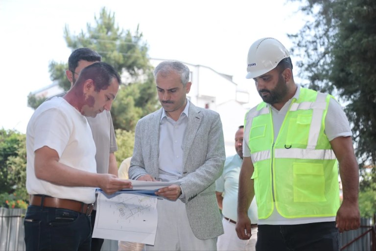 Çayırova’da yeni bilgi evi ve sağlık merkezi hızla yükseliyor