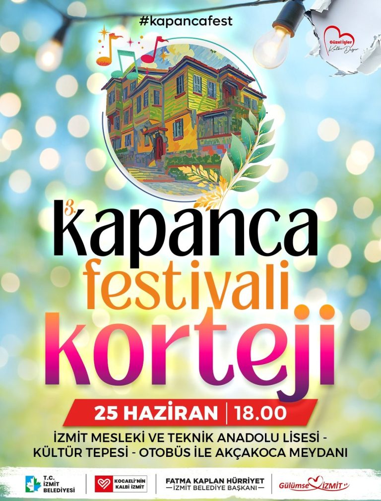 Kapanca Festivalinin coşkusu muhteşem kortejle başlayacak