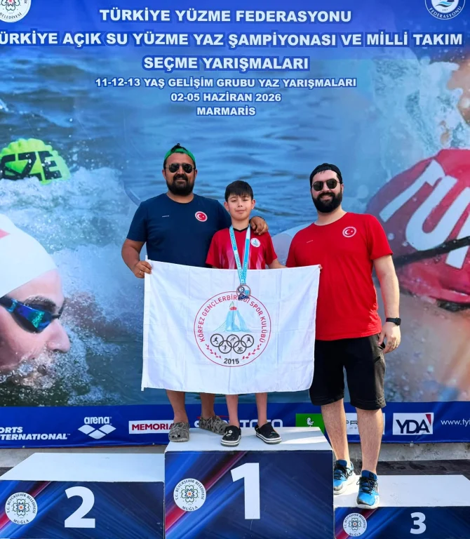 Körfezli genç yüzücüler milli takımda!