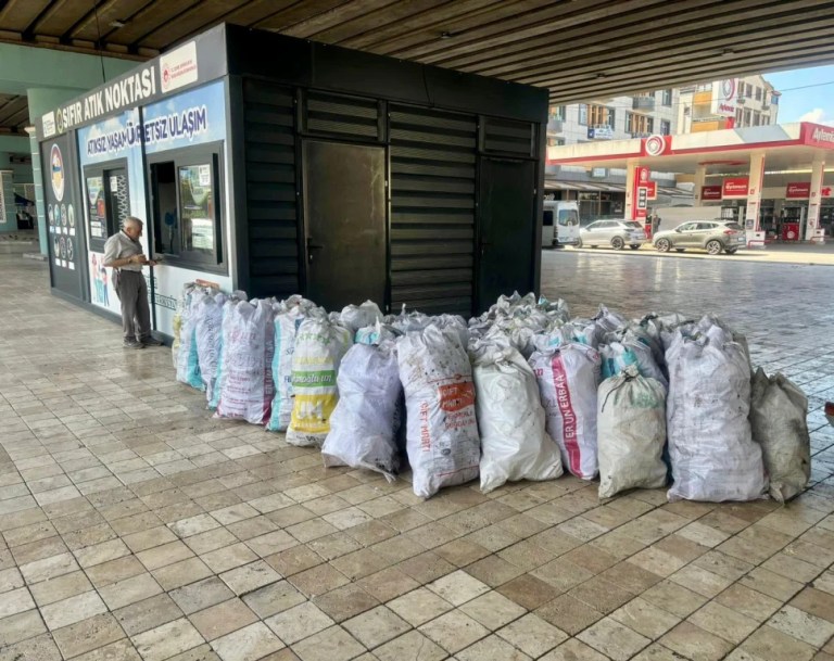 Körfez’de 6 ayda 30 ton atık ekonomiye kazandırıldı