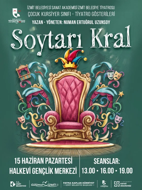 Minik oyuncular sahne ışıklarıyla buluşuyor