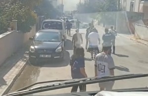 Körfez’de otluk alanda yangın çıktı!