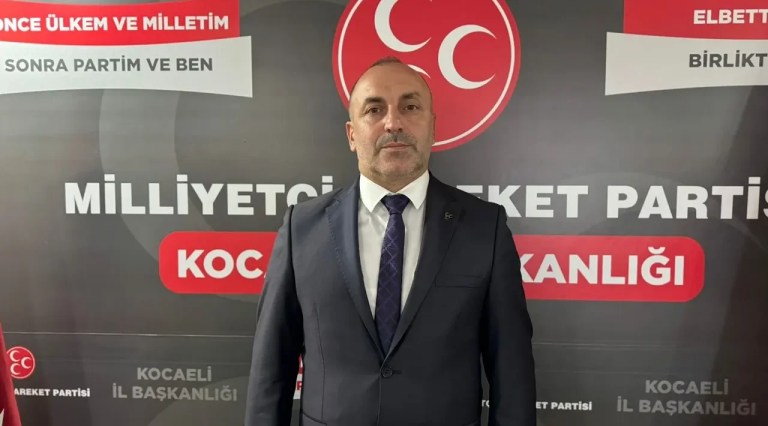 MHP İzmit İlçe Başkanı Kazan istifa etti