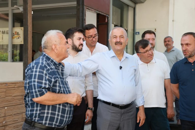 Gebze'de Esnafla İstişare Ziyareti