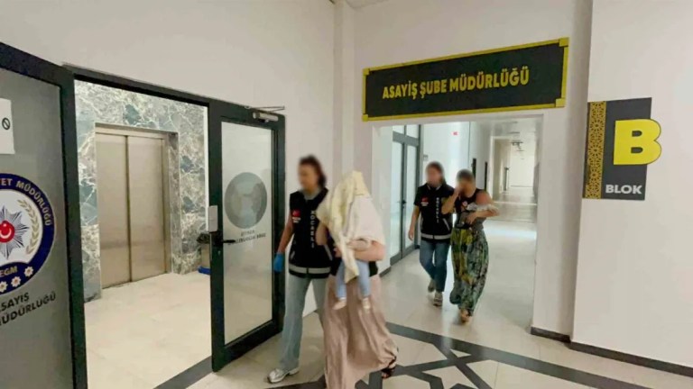 Bebekli hırsızlık şüphelileri adliyede!